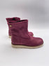 EB laarsjes paars/ roze glitter